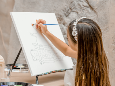 Let your inner artist come alive as you paint a themed canvas.