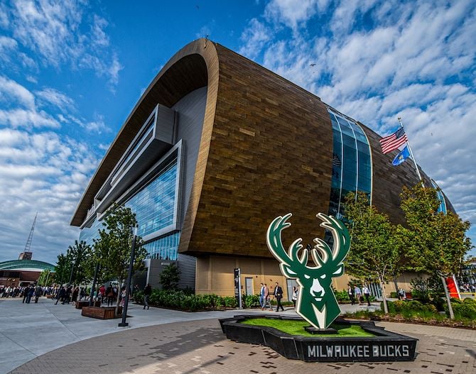Milwaukee Bucks Stadium Fiserv Forum