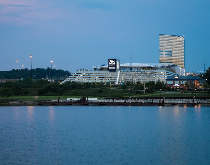 MGM National Harbor river view