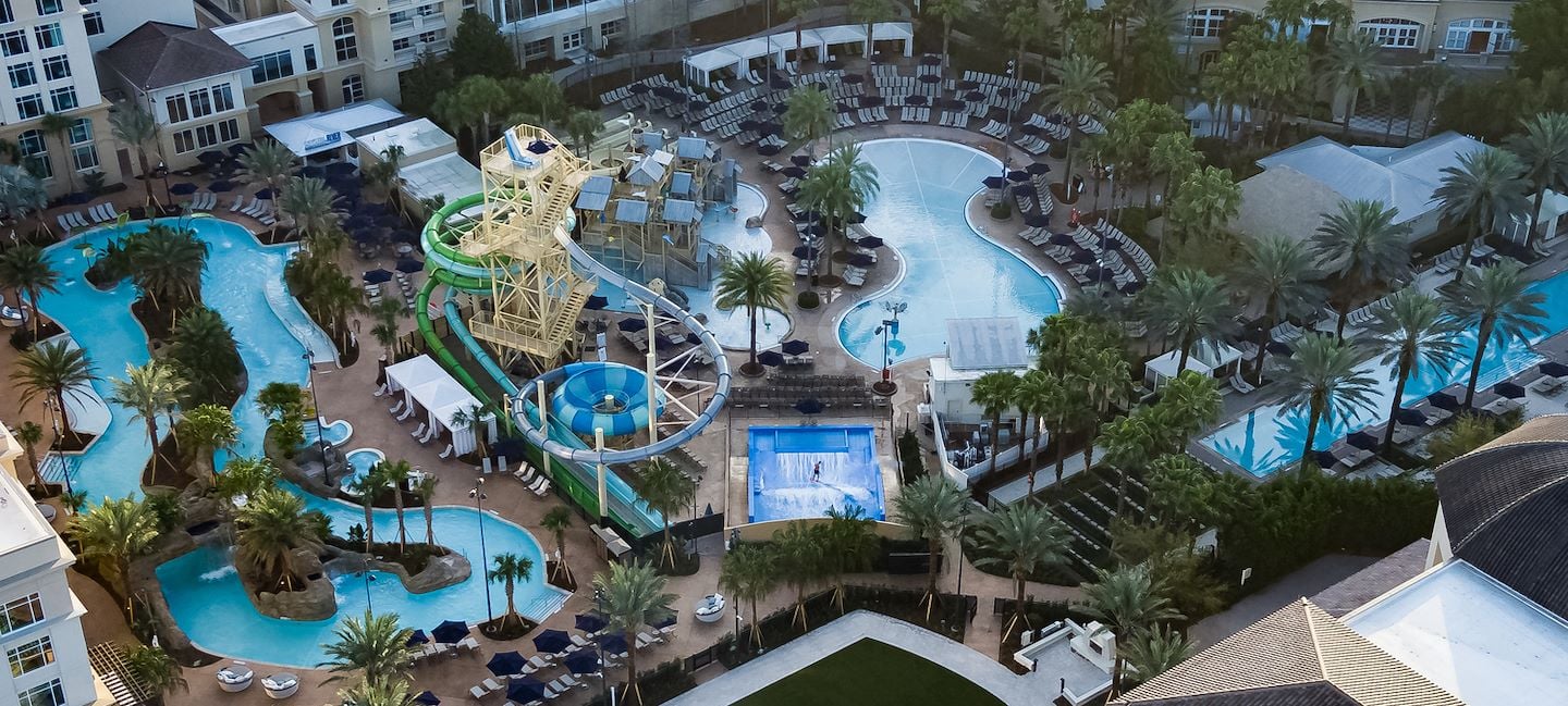 Cypress Springs Water Park featuring Crystal Rapids Lazy River