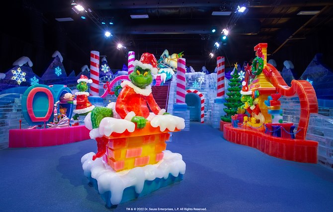 ICE! featuring Dr. Seuss’ How the Grinch Stole Christmas! at Gaylord Palms