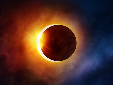Solar Eclipse at Gaylord Texan