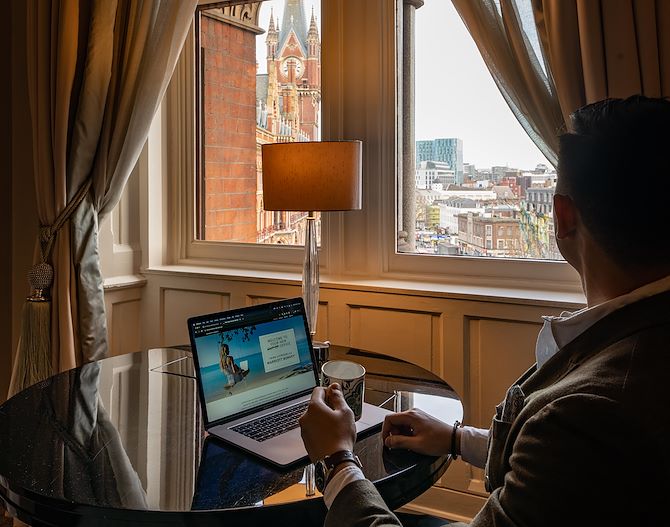 Work From Anywhere At St. Pancras Renaissance Hotel