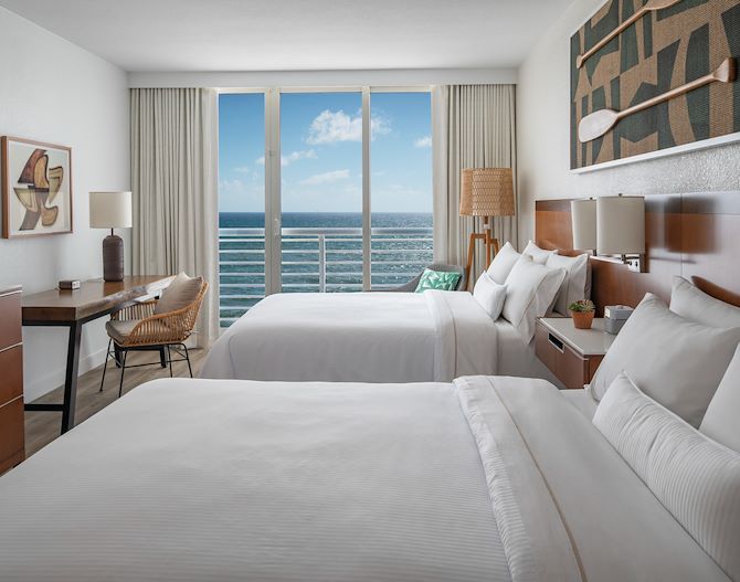 Ocean View Room at The Westin Fort Lauderdale Beach Resort