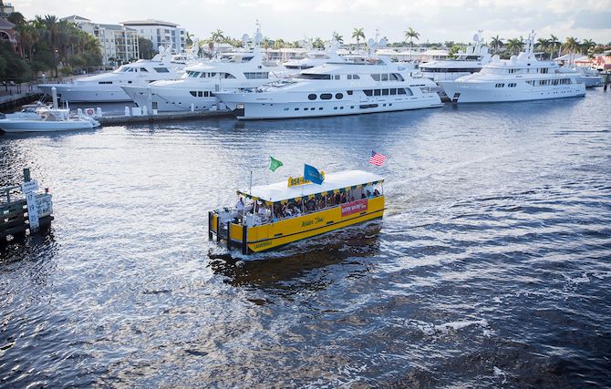 Explore the waterways near Fort Lauderdale