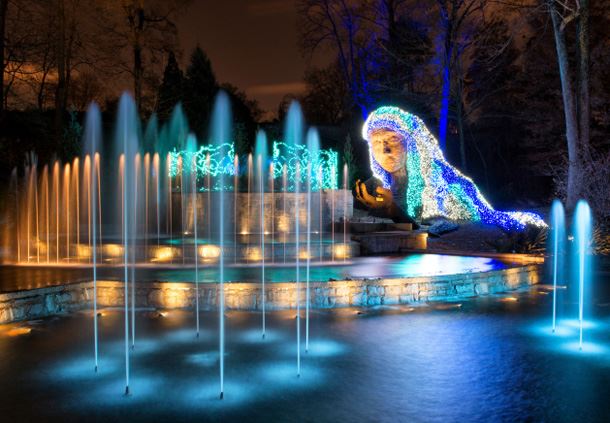 Atlanta Botanical Gardens – Lights Exhibit 