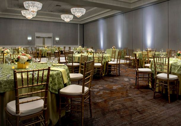 President's Ballroom - Wedding setup