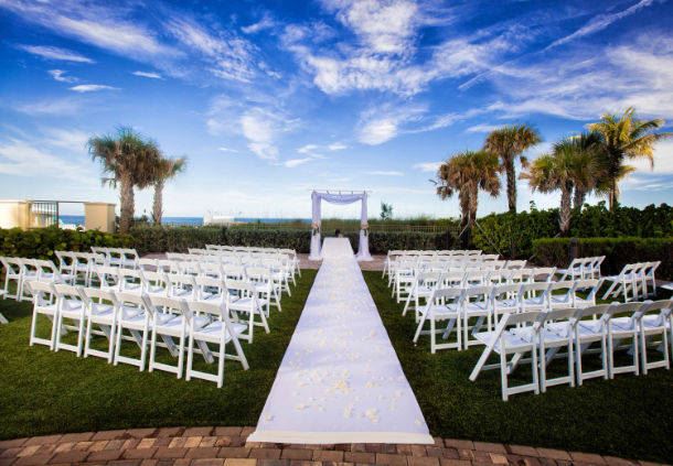 Wedding Ceremony - Outdoor Terrace