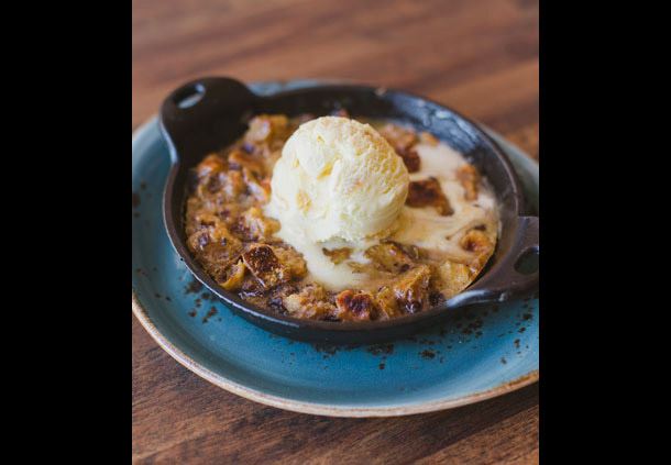 Sticky Toffee Chocolate Bread Pudding