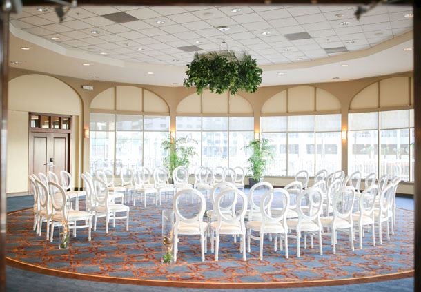 Riverwalk Ballroom - Wedding Reception Setup