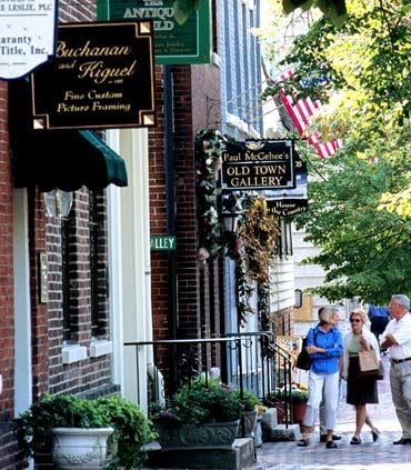 Old Town Antiques Shops