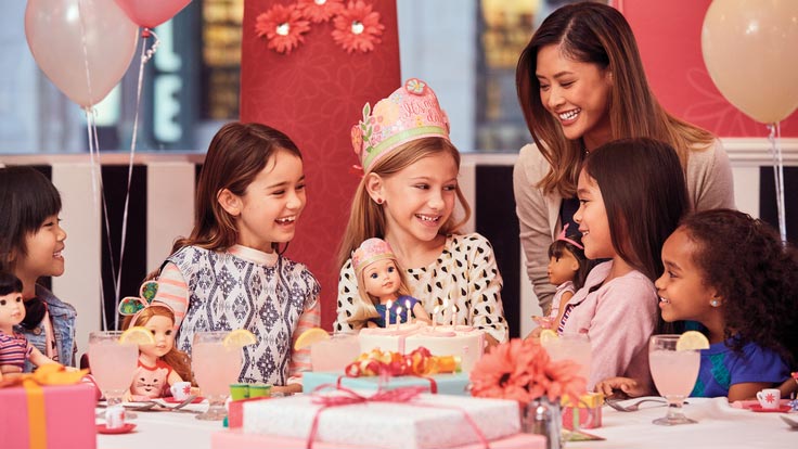 american girl store birthday party prices