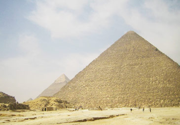 Historic Egyptian pyramids