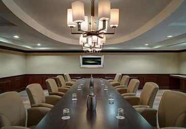 Golf resort meeting room