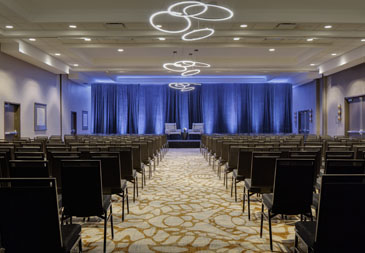 Hotel ballroom near LGA