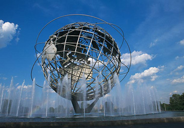Corona Park Unisphere in Queens