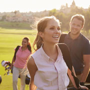 Golfing