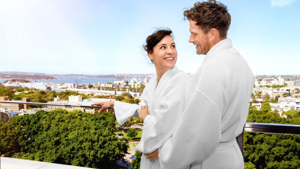 Wake up on your first day as a married couple to Grand Views