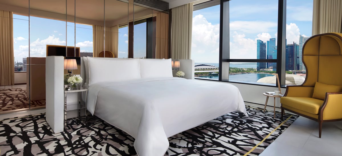 Luxury Hotel Rooms In Singapore Jw Marriott Hotel