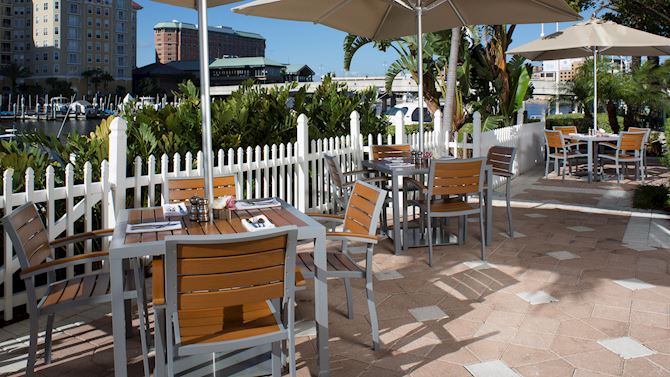 Tampa Waterfront Restaurants - Outdoor | Tampa Marriott Water Street.